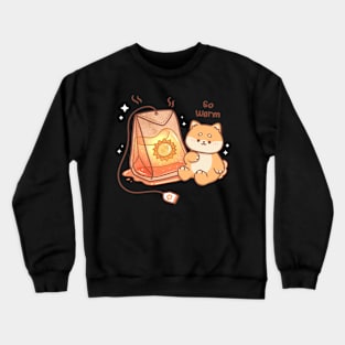 Sun Tea Bag Crewneck Sweatshirt